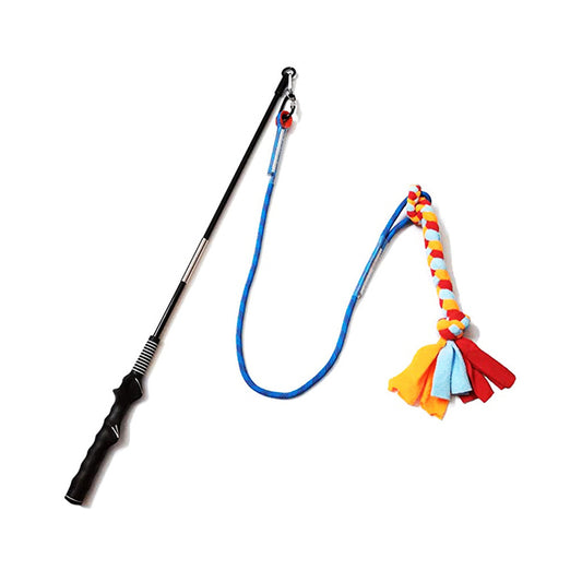 Portable Interactive Pet Training Toy for Outdoor Play